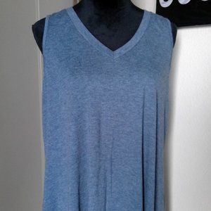 Blue Ladies Tank Top